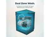 Lavavajillas compacto - Cecotec Bolero Aguazero 4201 E, 11 servicios, 6 programas, 45 cm, Dual Zone Wash, Inicio diferido, White