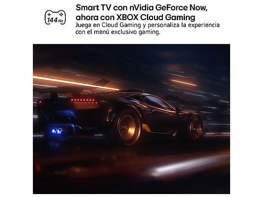 TV QNED 75 - LG 75QNED81A6A, UHD 4K, Procesador Inteligente α7 AI Processor 4K Gen8, Smart TV, DVB-T2 (H.265), Negro