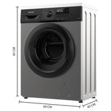 Lavadora Cecotec Bolero DressCode 7000 7kg 1200 rpm 23 Programas D 85 cm