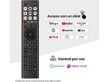 TV LED 85 - Hisense 85A6Q, UHD 4K, Quad CoreMT9603, IA 4K Upscaler, Modo Juego Plus, Control por voz, Negro
