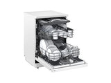 Lavavajillas - LG DF273FW, 14 servicios, 10 programas, 60 cm, QuadWash™, Blanco