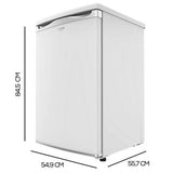 congelador compacto blanco 90 litros