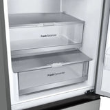 LG Serie 700 Fridge Freezer Combi A 387L - NatureFRESH Linear Cooling