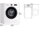 Lavadora LG F4X1009NWK