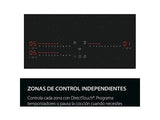 Placa inducción - AEG TI63IQ10IZ, 3 zonas, Zona grande 28 cm, SaphirMatt, 58 cm, Negro Mate