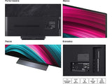 TV OLED 48 - LG OLED48C55LA, OLED 4K, Procesador Inteligente α9 AI Processor 4K Gen8, Smart TV, DVB-T2 (H.265), Negro