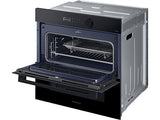 Horno de vapor - Samsung NV7B5750TDKU1, Multifunción, Pirolítico, Air Fry, 76l, 59.5 cm, Dual Cook Flex, WiFi, Negro