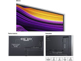 TV OLED 65" - LG OLED65G54LW, OLED 4K, Procesador Inteligente α11 AI Processor 4K Gen2, Smart TV, Gallery Design, Rocky Black