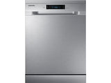 Lavavajillas - Samsung DW60M6050FS, 14 servicios, 7 programas, 59.8 cm, Función Higiene, Configuración Flexible, Inox