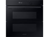 Horno de vapor - Samsung NV7B5750TDKU1, Multifunción, Pirolítico, Air Fry, 76l, 59.5 cm, Dual Cook Flex, WiFi, Negro