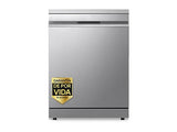 Lavavajillas - LG DF587HVS, 10 servicios, 10 programas, 60 cm, Lavado a vapor, Acero antihuellas