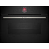 Bosch Serie 8 CBG7341B1 Horno Compacto 60x45cm 47L A+ Negro