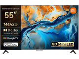 TV Mini LED 55 - Xiaomi TV S Mini LED 55 2025, UHD 4K, Smart TV con Google, 144 Hz, Gris cepillado