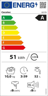 Bolero DressCode 10410 Inverter Steel a lavadora de carga frontal kg