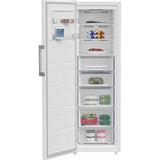 Congelador vertical clase E Beko 286 litros