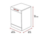 Lavavajillas - Miele G 5611 SC, 14 Servicios, 5 Programas, 59.8 cm Ancho, AutoOpen, ComfortClose, Inox