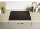 Placa inducción - Candy CI633MCBB, 3 Zonas, Zona grande de 29 cm, Negro