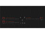Placa inducción - AEG TI63IQ10IZ, 3 zonas, Zona grande 28 cm, SaphirMatt, 58 cm, Negro Mate