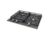 Placa de gas - Teka GZC 63310, 3 zonas, Gas natural, ExactFlame, 60 cm, Negro