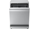 Lavavajillas LG DF273FV QuadWash con Vapor y Sistema EasyRack, Acero Inoxidable