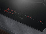 Placa inducción - AEG TI63IQ10IZ, 3 zonas, Zona grande 28 cm, SaphirMatt, 58 cm, Negro Mate