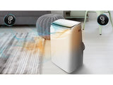 Aire acondicionado portátil - Cecotec ForceClima 12800 Soundless Heating Connected, 3024 fgh, Bomba de calor, 5 modos, 3 veloc, Mando, Wi-Fi, Blanco