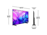 TV QLED 75 - Samsung TQ75Q6FAAUXXC, UHD 4K, Q4 Lite Processor, Smart TV, Negro