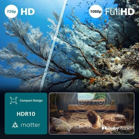 Philips LED 40 40PFS6000 FullHD Dolby Audio HDR10 Titan