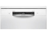 Lavavajillas - Bosch SMS4EMW06E, 14 servicios, 6 programas, 60 cm, Home Connect, RackMatic, Blanco