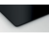 Placa inducción - Bosch PID61RBB5E, 3 zonas, Zona grande 32 cm, 17 niveles, Control TouchSelect, Negro
