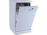 Lavavajillas - ok. ODW 4541-1 E FS, 10 Servicios, 7Programas, 44.5 cm, Libre Instalación, Blanco