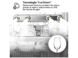 Lavavajillas - LG DF587HVS, 10 servicios, 10 programas, 60 cm, Lavado a vapor, Acero antihuellas