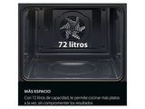 Horno - AEG TU5AB20WSK, Multifunción, Limpieza por agua, 72 l, Display LED, 60 cm, Negro