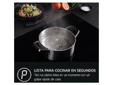 Placa inducción - AEG TN63IP0BFB, 3 zonas, Zona grande 28 cm, Powerboost, 59 cm, Negro