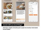 Horno de vapor - Samsung NV7B5750TDKU1, Multifunción, Pirolítico, Air Fry, 76l, 59.5 cm, Dual Cook Flex, WiFi, Negro