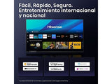 TV LED 55 - HISENSE 55A6Q, UHD 4K, Quad CoreMT9603, Smart TV, DVB-T2 (H.265), Negro