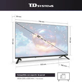 TV TD Systems LED M32FC22TIZEN 32 Full HD 60Hz Smart TV Tizen HDR Dolby Digital Plus