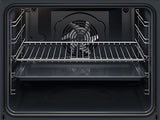 Horno multifunción - AEG Serie 5000 V5ABU20SK, Display LED, de 72 litros, 7 funciones, limpieza fácil, Integrable, Hidrolítica, 72 l, 596 mm, Negro