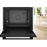 Horno eléctrico Bosch Serie 6 HBG536EB4 71 litros Negro con AirFry y 10 programas