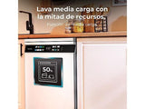 Lavavajillas - Cecotec Bolero Aguazero 6700 B, 15 cubiertos, 14 programas