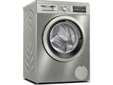 Lavadora carga frontal - Bosch WUU28T8XES, 8 kg, 1.400 rpm, 15 programas, Inox