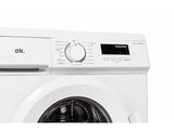 Lavadora carga frontal - ok. OWM 6143 D, 6 kg, 1000 rpm, 15 Programas, Blanco