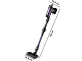 Aspirador escoba - Rowenta RH2039WO X-Force Flex 9.60 Allergy, 200 W, 0.4 L, 45 min, Tecnol. Ciclónica, 3 modos, Multisuperficie, Ultraligera, Púrpura