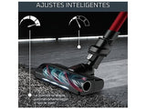 Aspirador escoba - Rowenta RH2079 X-Force Flex 9.60 Animal Care, 200 W, 0.4 L, 45 min, Tecno.Ciclónica, 3 modos, Ultraligera, Especial Mascotas, Roja