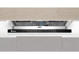 Lavavajillas integrable - Balay 3VF5012NP, 12 servicios, 5 programas, 59.8 cm, Home Connect, Extra silencio, Sin panelar