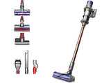 Aspirador escoba - Dyson Cyclone V10™ Absolute, Potencia succión 150 AW, Sin cable, Tecnología ciclónica, 60 min, Níquel