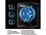 Lavadora carga frontal - Hisense WF1Q8041BW, 8 kg, 1400 Rpm, Función Vapor, Eficiencia A-20%, Blanco