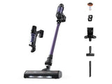 Aspirador escoba - Rowenta X-Pert 7.60 RH6A39, 140 W, Ultraligera, 45 min. autonomía, Depósito 0.44L, Accesorios, Púrpura
