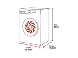 Lavadora carga frontal Koenic KWM 9113 A Inv 9 kg
