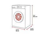 Lavavajillas - Bosch Serie 4 SMS46KI01E, 13 servicios, 6 programas, 60 cm, 46 dB, Inox